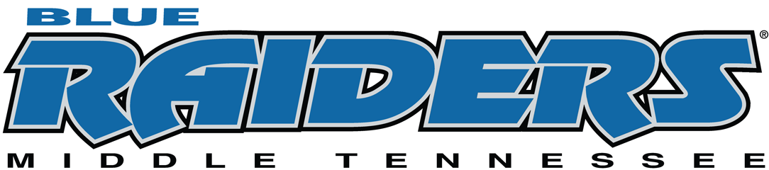 Middle Tennessee Blue Raiders 1998-Pres Wordmark Logo iron on paper